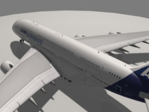most real airbus a 380 3D Model