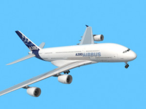 most real airbus a 380 3D Model