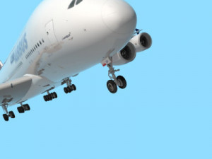 most real airbus a 380 3D Model