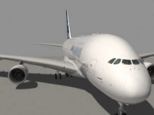 most real airbus a 380 3D Model