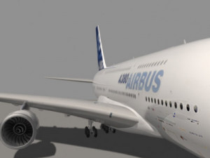 most real airbus a 380 3D Model