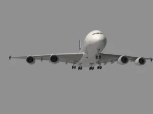 most real airbus a 380 3D Model