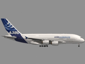 most real airbus a 380 3D Model
