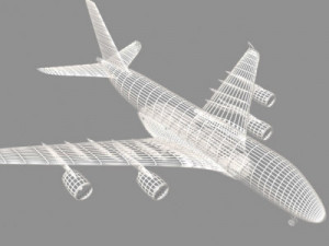 most real airbus a 380 3D Model
