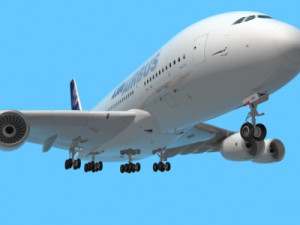 most real airbus a 380 3D Model