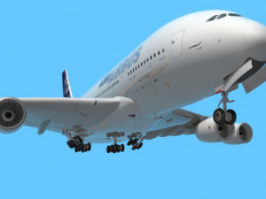 most real airbus a 380 3D Model