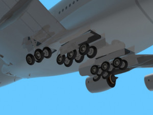 most real airbus a 380 3D Model