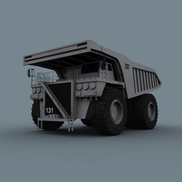 your dump truck - 3d animated truck model Model 3D .c4d .max .obj .3ds .fbx .stl .blend 