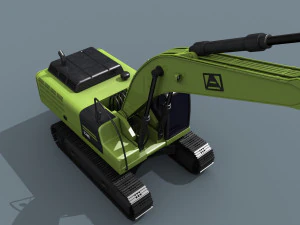 votre pelle - mod&egrave;le de pelle anim&eacute; en 3D Modèle 3D