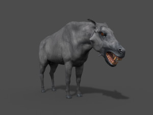 hell pig - daeodon shoshonensis 3D Модель