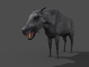 hell pig - daeodon shoshonensis 3D Модель