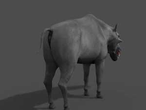 hell pig - daeodon shoshonensis 3D Model