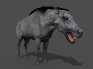 hell pig - daeodon shoshonensis 3D Модель