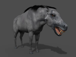 hell pig - daeodon shoshonensis 3D Model