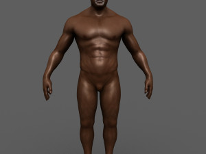 big foot - sasquatch - animated Model 3D