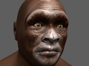 big foot - sasquatch - animated Model 3D