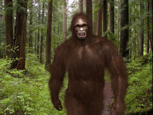 big foot - sasquatch - animated Model 3D