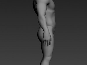 big foot - sasquatch - animated Model 3D