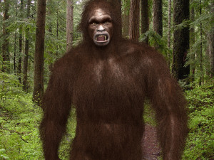 big foot - sasquatch - animated Model 3D