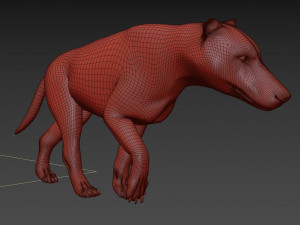 andrewsarchus - 3d animated model Modello 3D