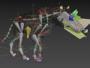 andrewsarchus - 3d animated model Modello 3D