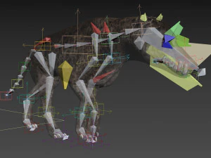 andrewsarchus - 3d animated model 3D Model