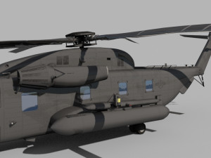sikorsky mh-53 pave low helicopter 3D 모델