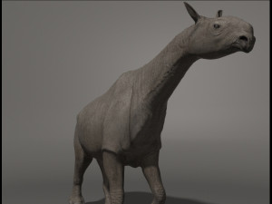indricotherium 3d - pre-historic mammal 3D Model