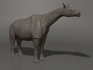 indricotherium 3d - pre-historic mammal 3D Модель