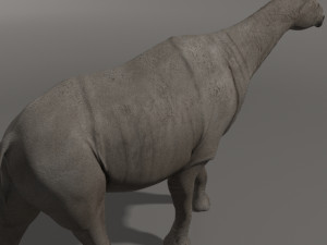 indricotherium 3d - pre-historic mammal 3D Модель
