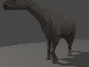 indricotherium 3d - pre-historic mammal 3D Модель
