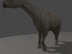 indricotherium 3d - pre-historic mammal 3D Model