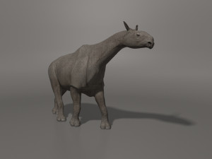 indricotherium 3d - pre-historic mammal 3D Модель