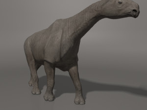indricotherium 3d - pre-historic mammal 3D Модель