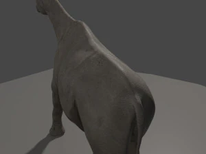 indricotherium 3d - pre-historic mammal 3D Model