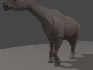 indricotherium 3d - pre-historic mammal 3D Модель