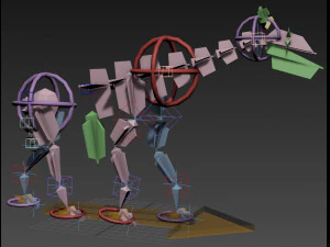 indricotherium 3d - pre-historic mammal 3D Model
