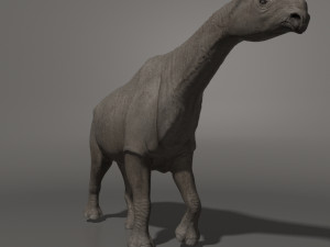 indricotherium 3d - pre-historic mammal 3D Модель