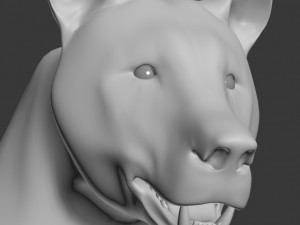 3d animated black bear 3Dモデル