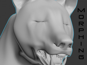 3d animated wild bear 3D 모델
