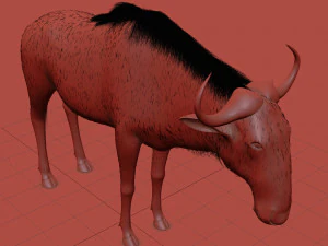 वाइल्डबीस्ट प्रो 3D मॉडल