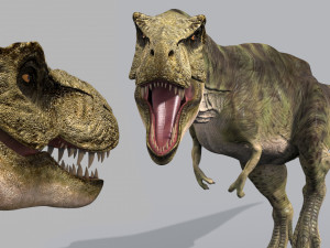 the t rex - 8k 3D 모델