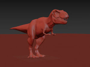 t-rex para sempre - 8k Modelo 3D