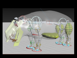 wild hippo 8k - animated 3D Model