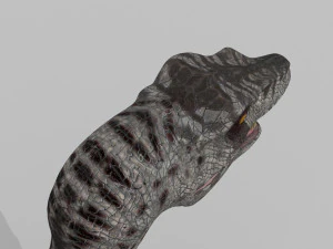 female alpha raptor - 8k 3D Model
