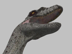 female alpha raptor - 8k 3D Model