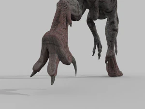 female alpha raptor - 8k 3D Model