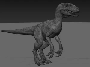 raptor forever - 8k 3D Model