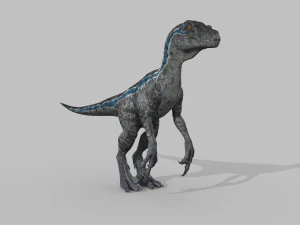 cole&ccedil;&atilde;o de raptores extremos - 8k Modelo 3D