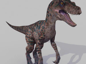 cole&ccedil;&atilde;o de raptores extremos - 8k Modelo 3D